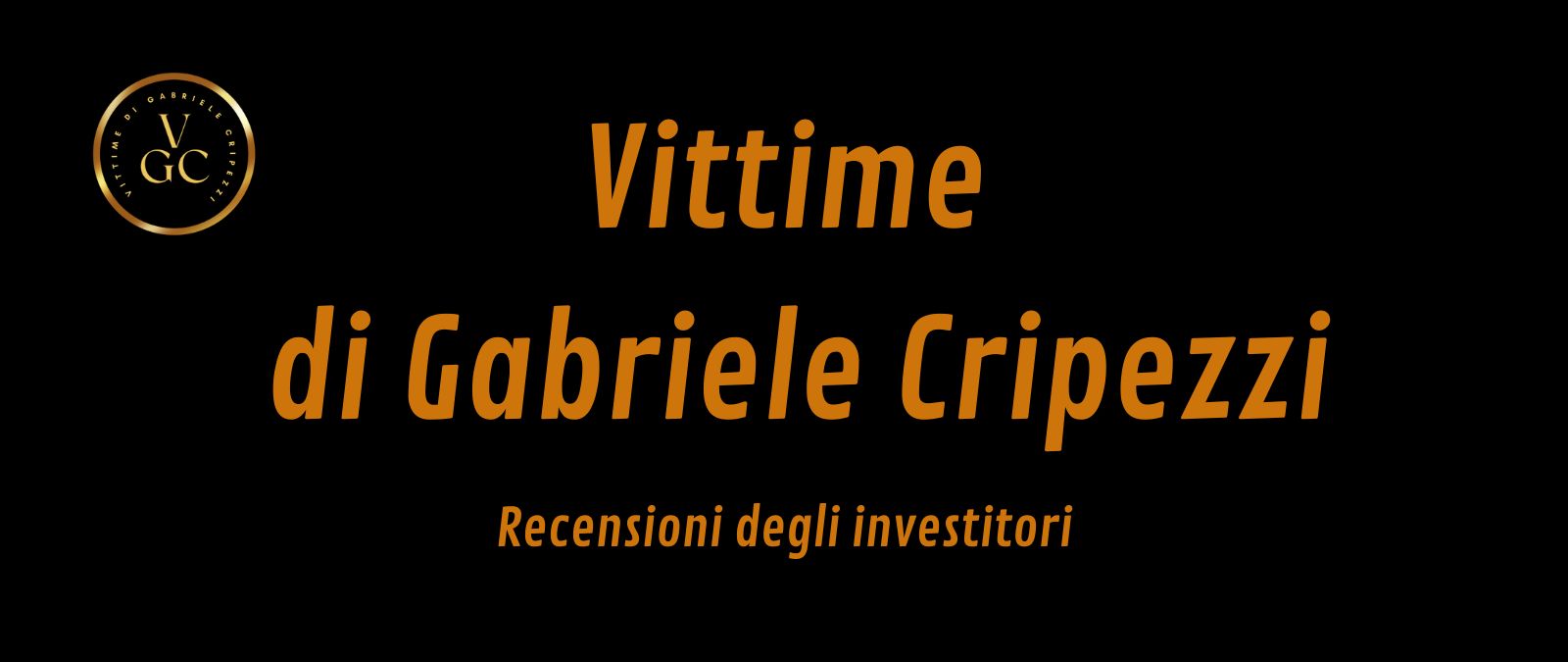 Gabriele Cripezzi recensioni investitori